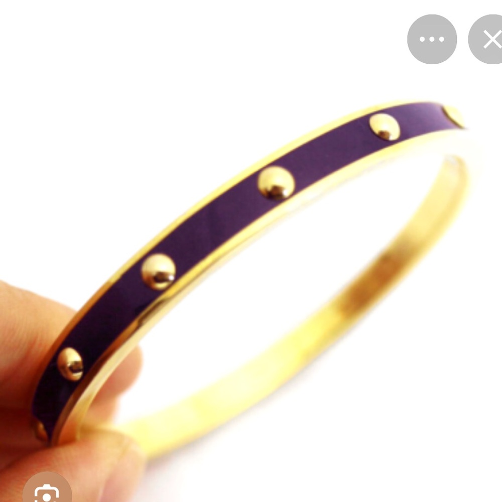 Coach Nailhead Enamel Bracelet